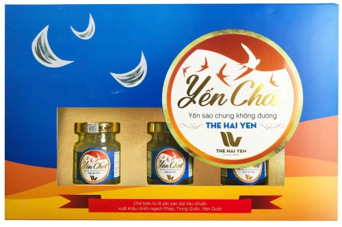 Yến chất yến sào chưng không đường (Hộp 6)